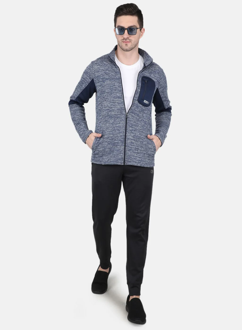 Rock.it Men Navy Blue Printed Sweatshirt - Image 4