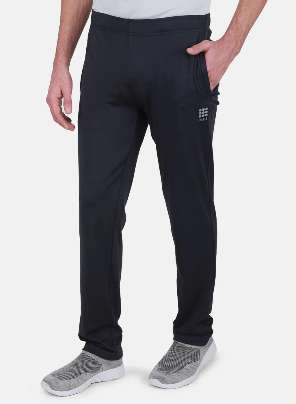 Rock.it Men Navy Blue Regular Fit Lower - Image 2