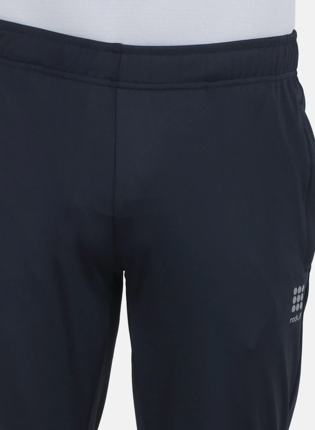 Rock.it Men Navy Blue Regular Fit Lower - Image 5