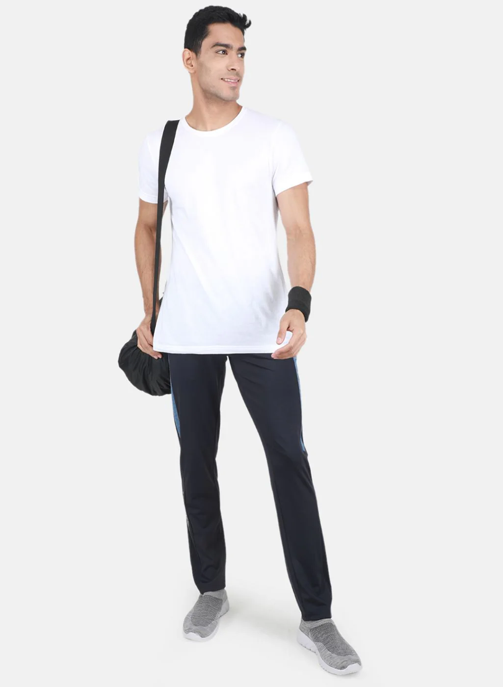 Rock.it Men Navy Blue Regular Fit Lower - Image 4