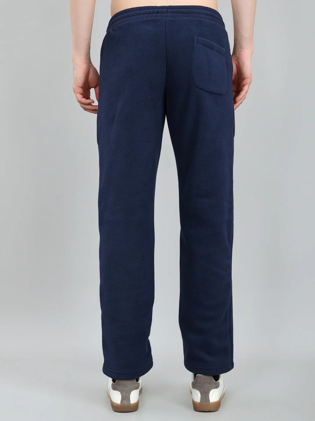 Rock.it Men Navy Blue Solid Regular Fit Winter Lower - Image 5