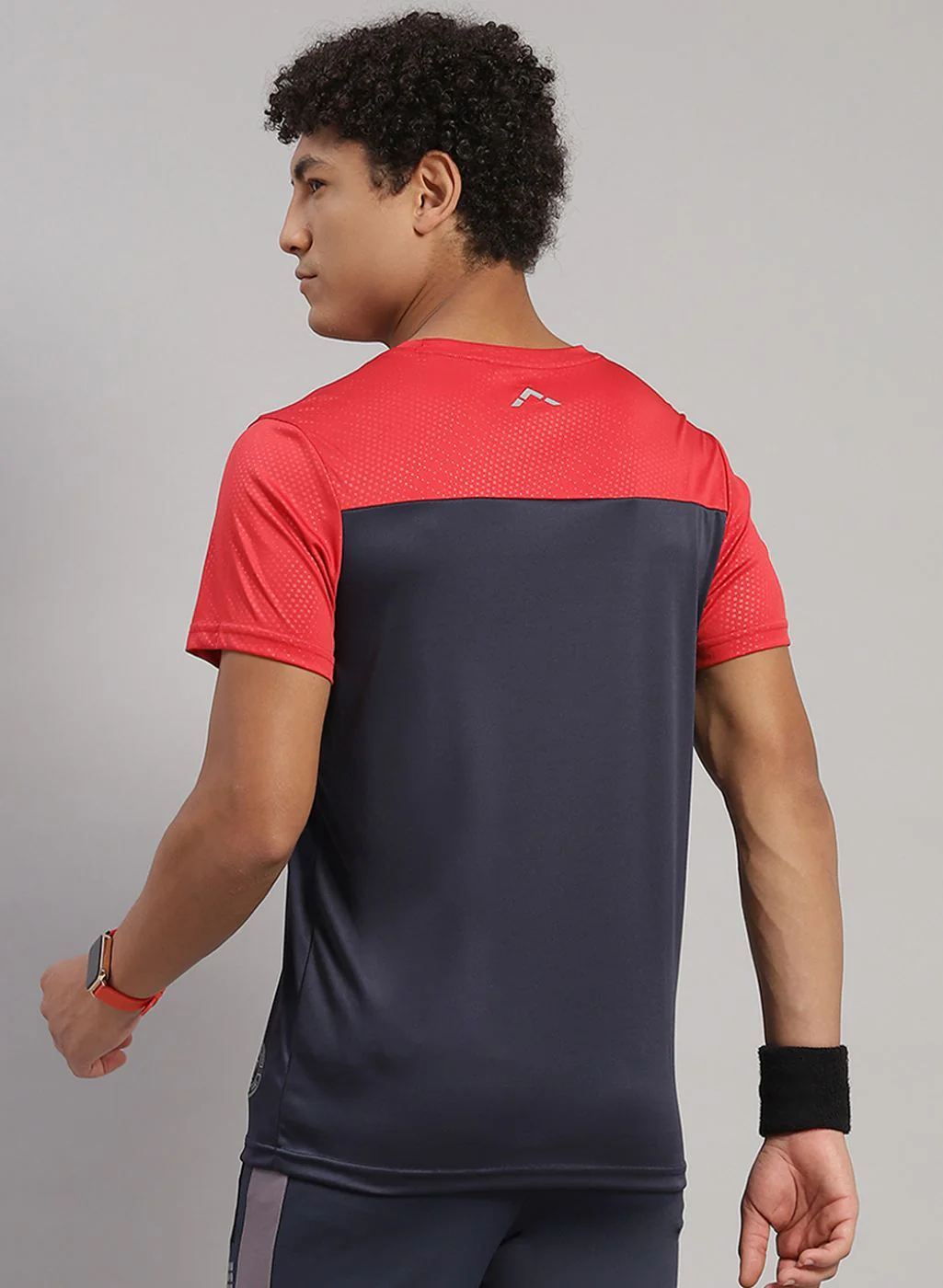 Rock.it Men Navy Blue Solid T-Shirt - Image 4