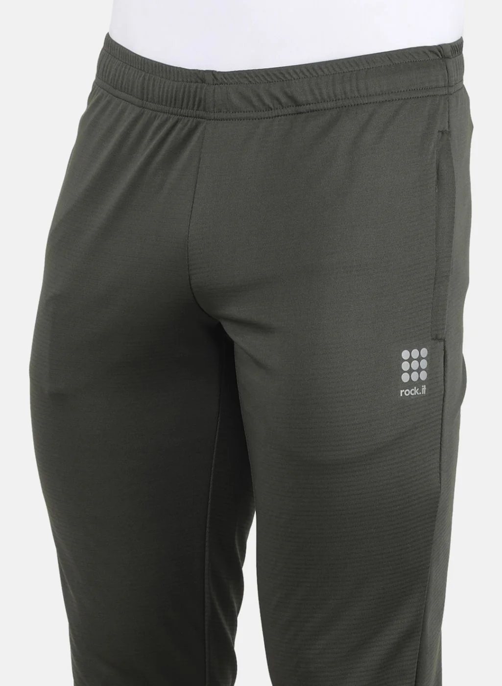 Rock.it Men Olive Regular Fit Jogger - Image 5