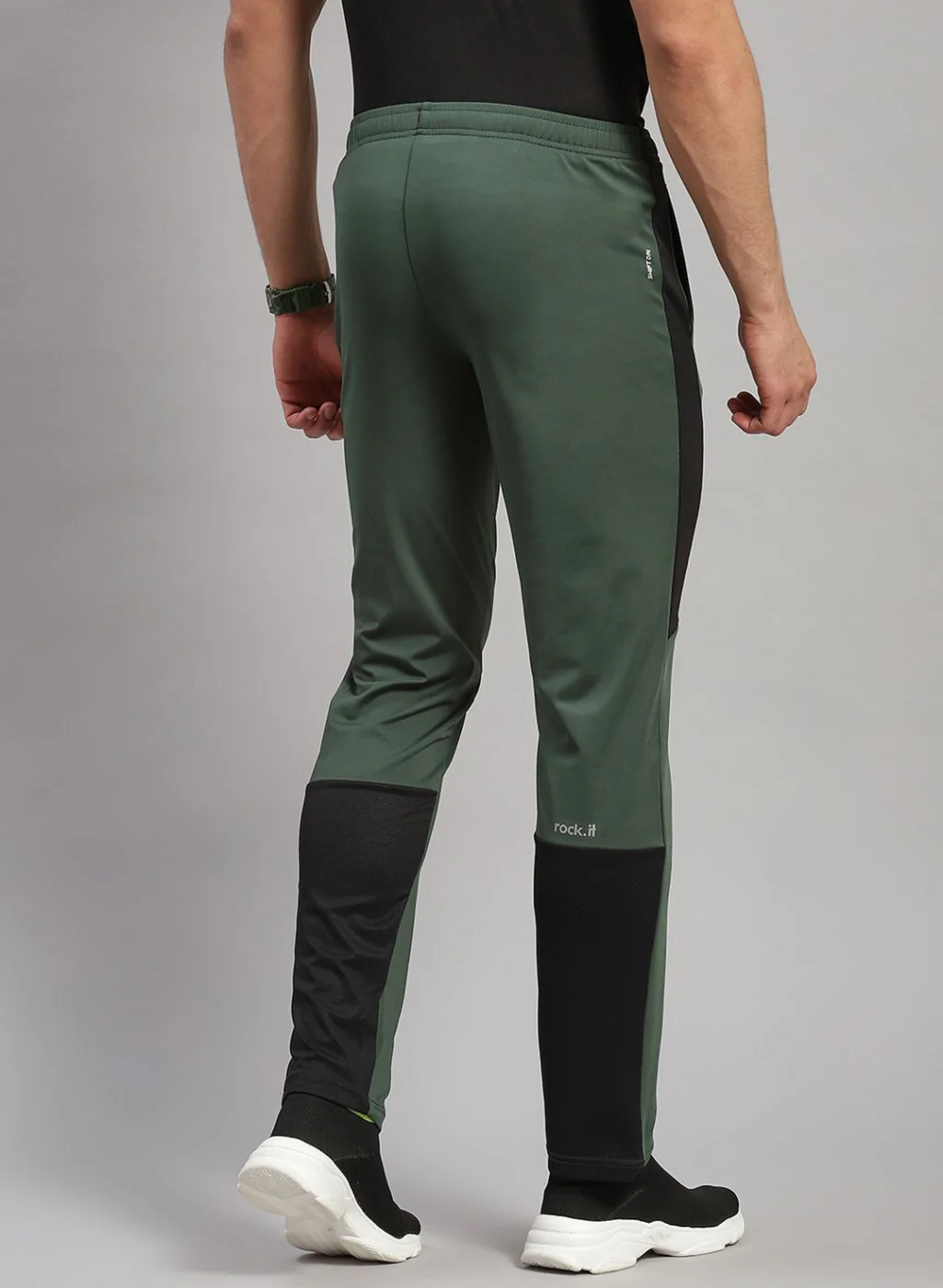 Rock.it Men Olive Regular Fit Lower - Image 5