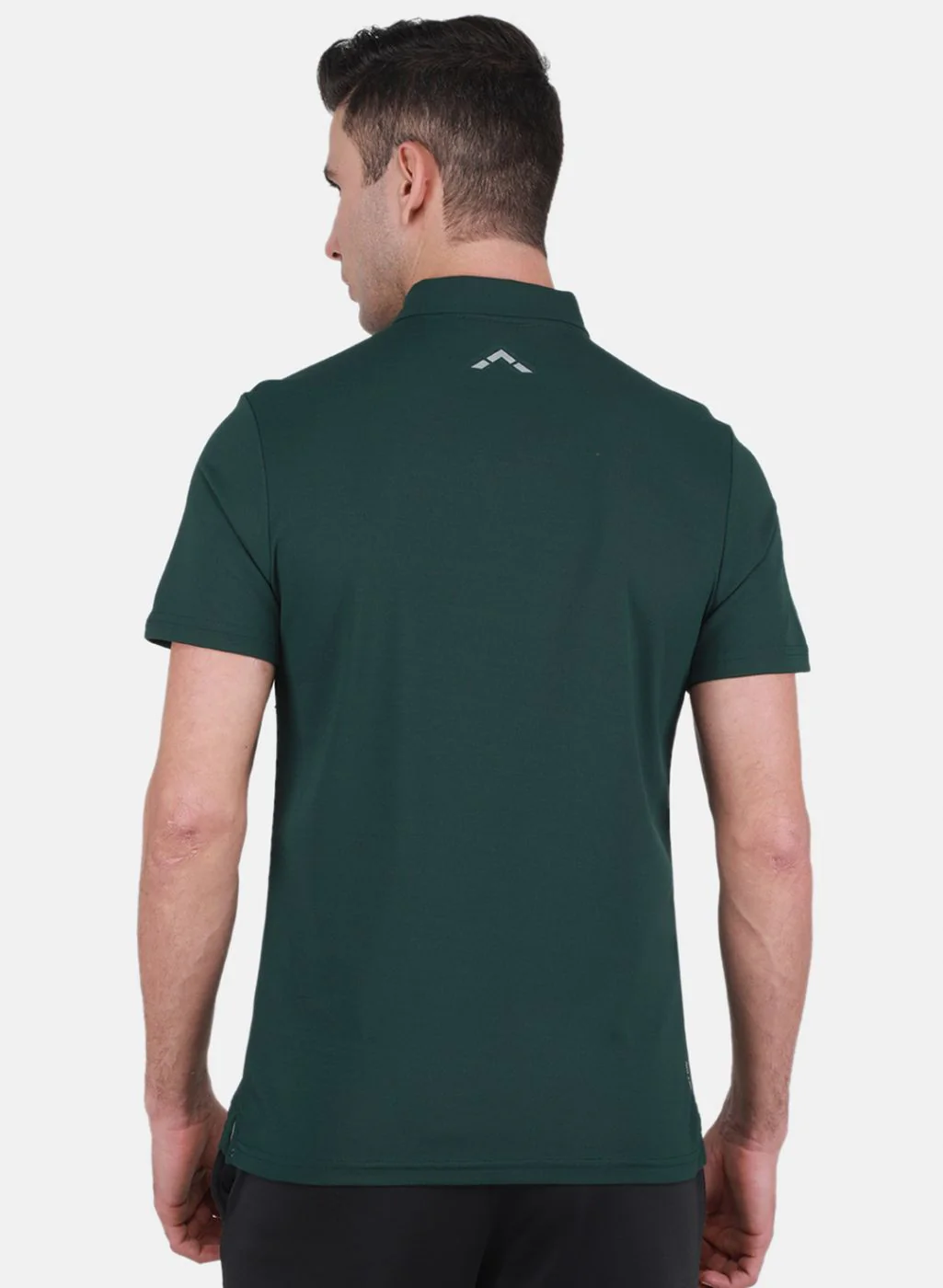 Rock.it Men Olive Solid T-Shirt - Image 3