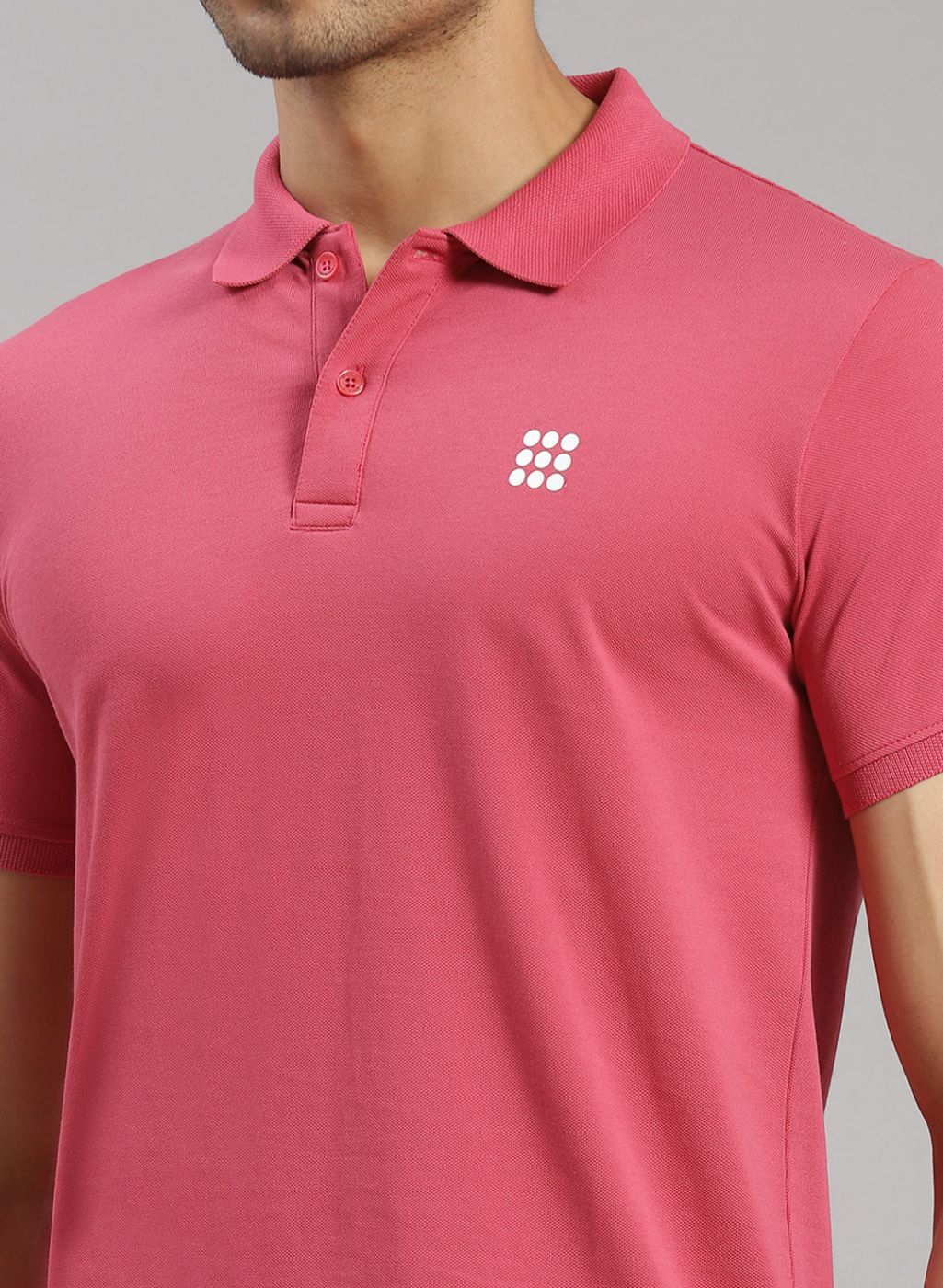 Rock.it Men Pink Solid T-Shirt - Image 6