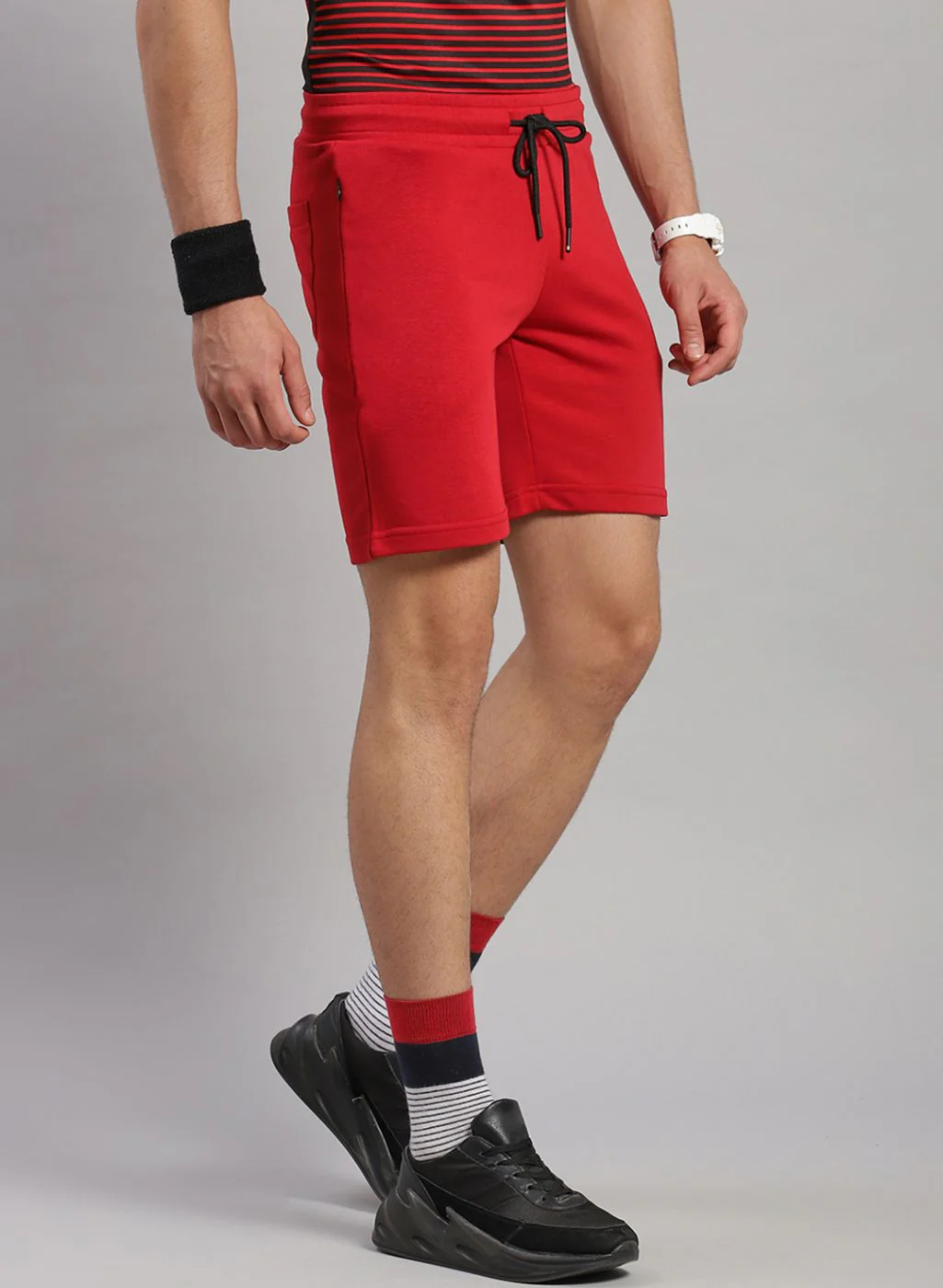 Rock.it Men Red Solid Short - Image 4