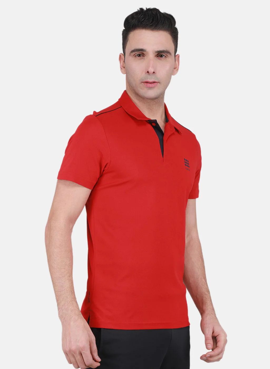 Rock.it Men Red Solid T-Shirt - Image 6