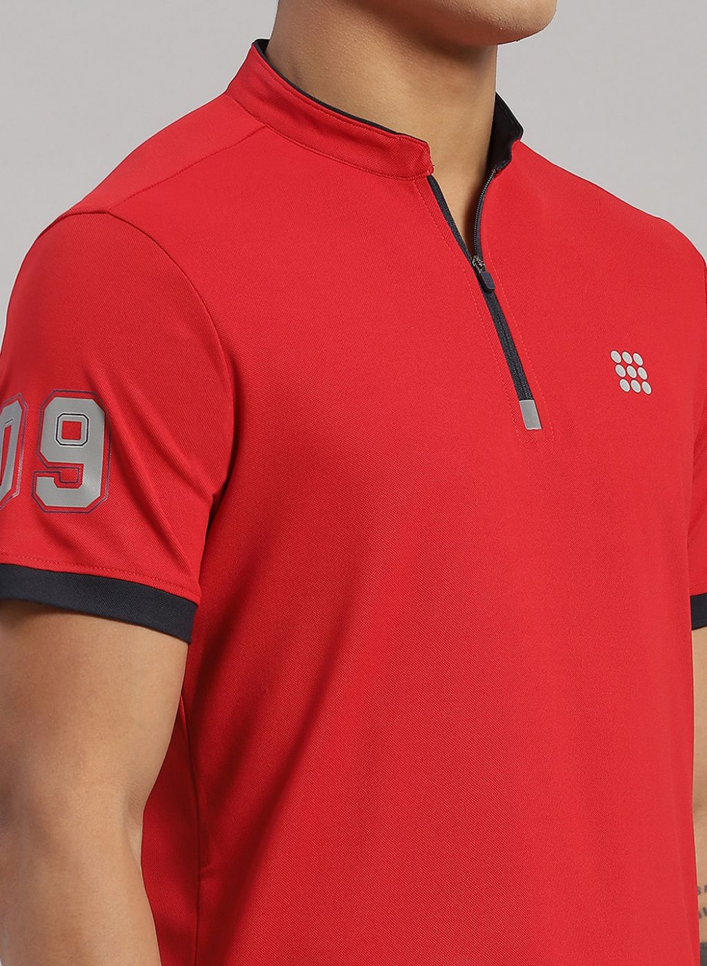 Rock.it Men Red Solid T-Shirt - Image 6