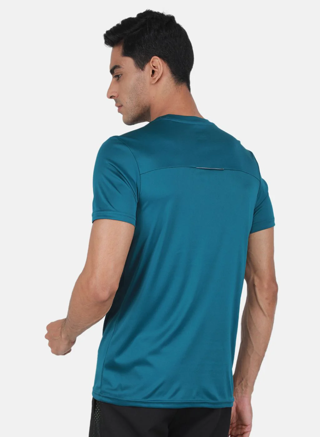 Rock.it Men Teal Blue Printed T-Shirt - Image 3