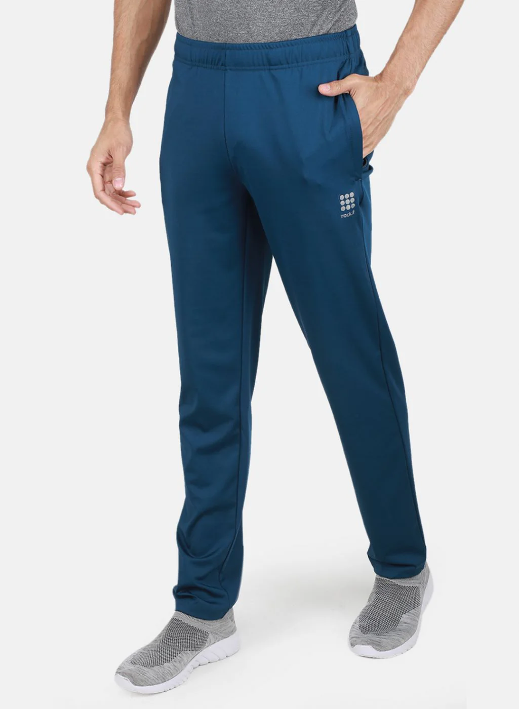 Rock.it Men Teal Blue Regular Fit Lower - Image 2