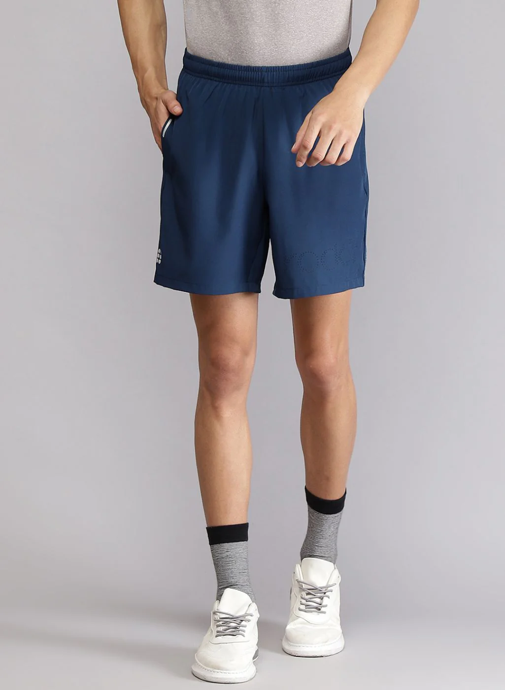 Rock.it Men Teal Blue Solid Short - Image 3