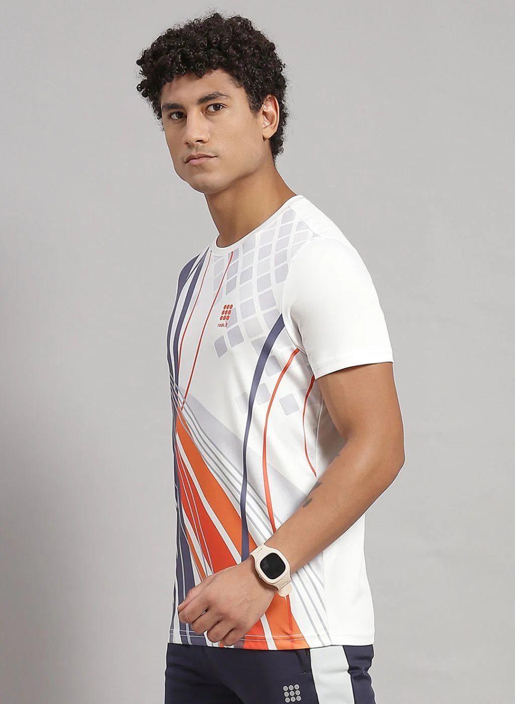 Rock.it Men White Printed T-Shirt - Image 2