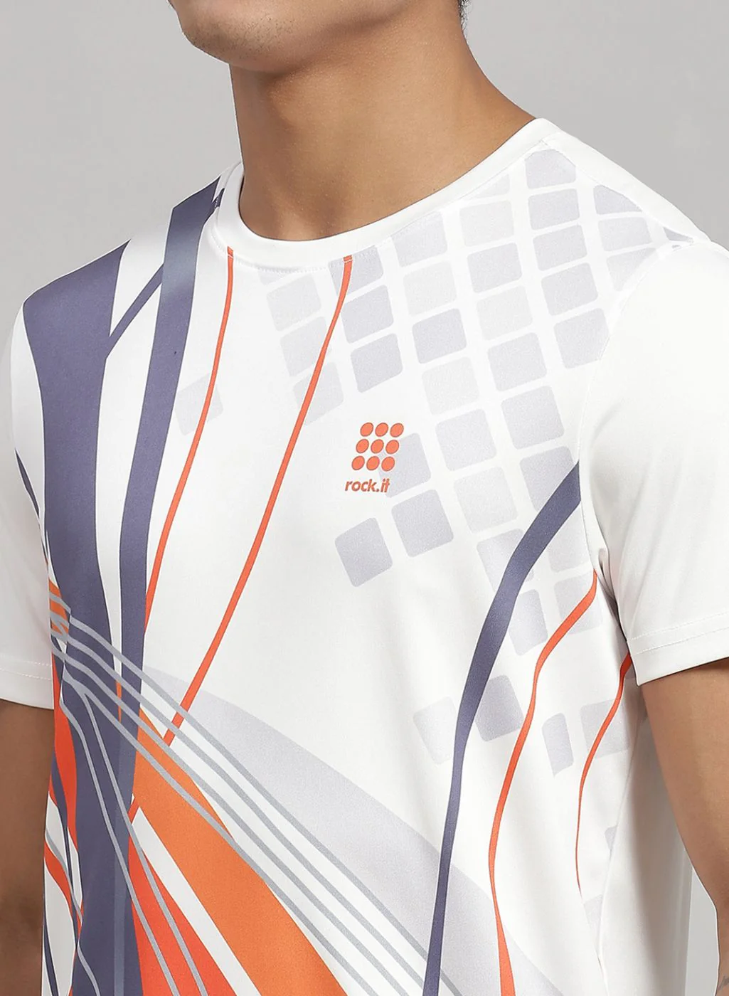 Rock.it Men White Printed T-Shirt - Image 6