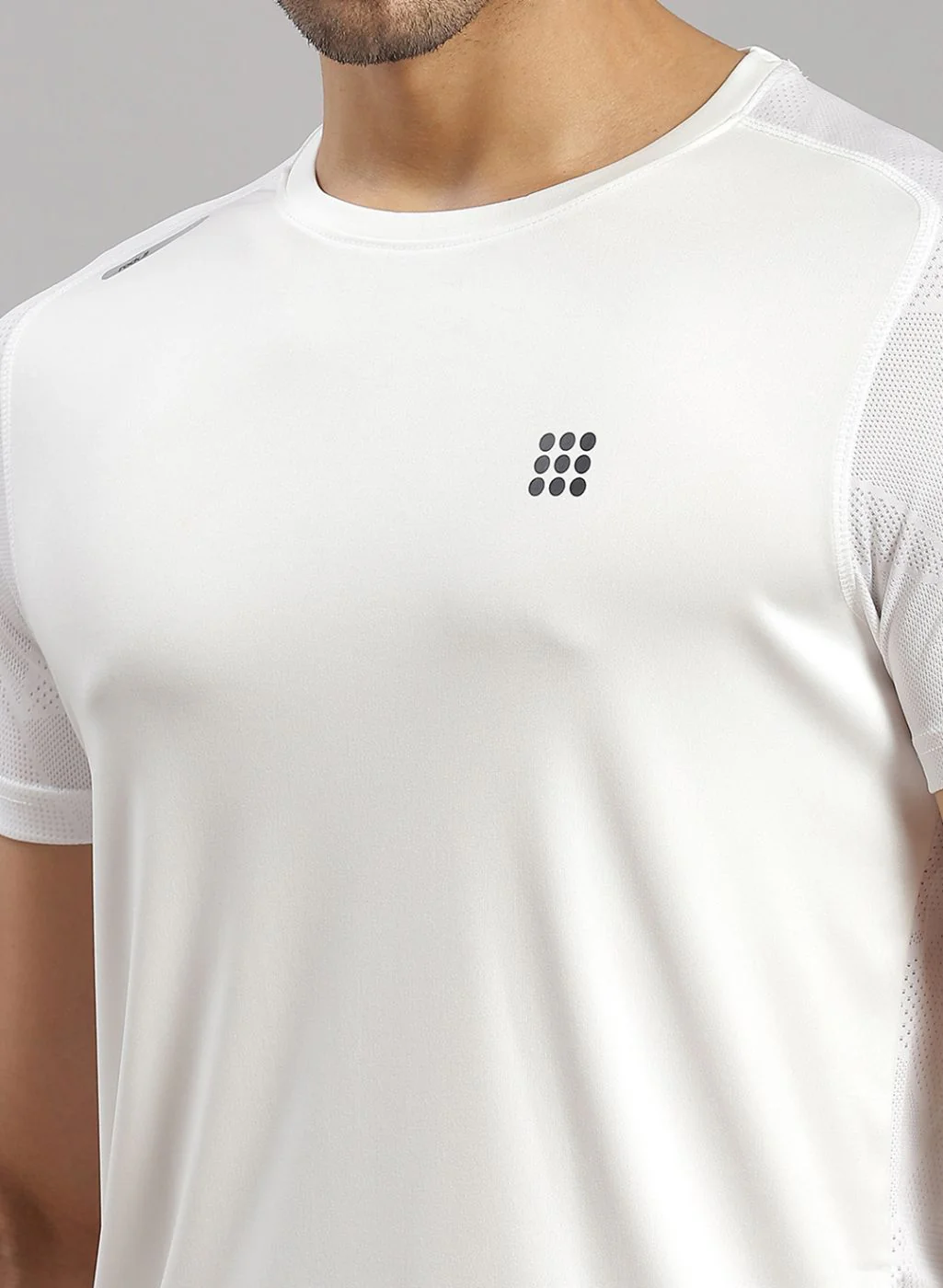 Rock.it Men White Solid T-Shirt - Image 6