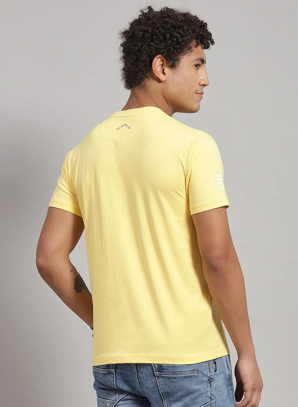 Rock.it Men Yellow Printed T-Shirt 2 Pc - Image 5