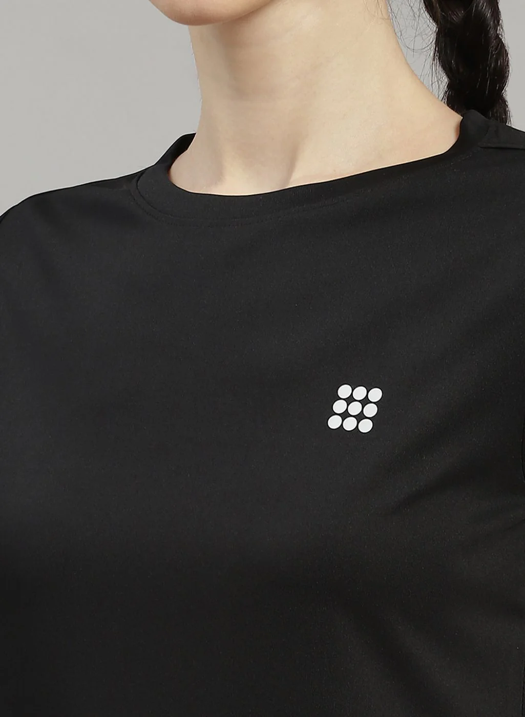 Rock.it Women Black Solid Top - Image 6