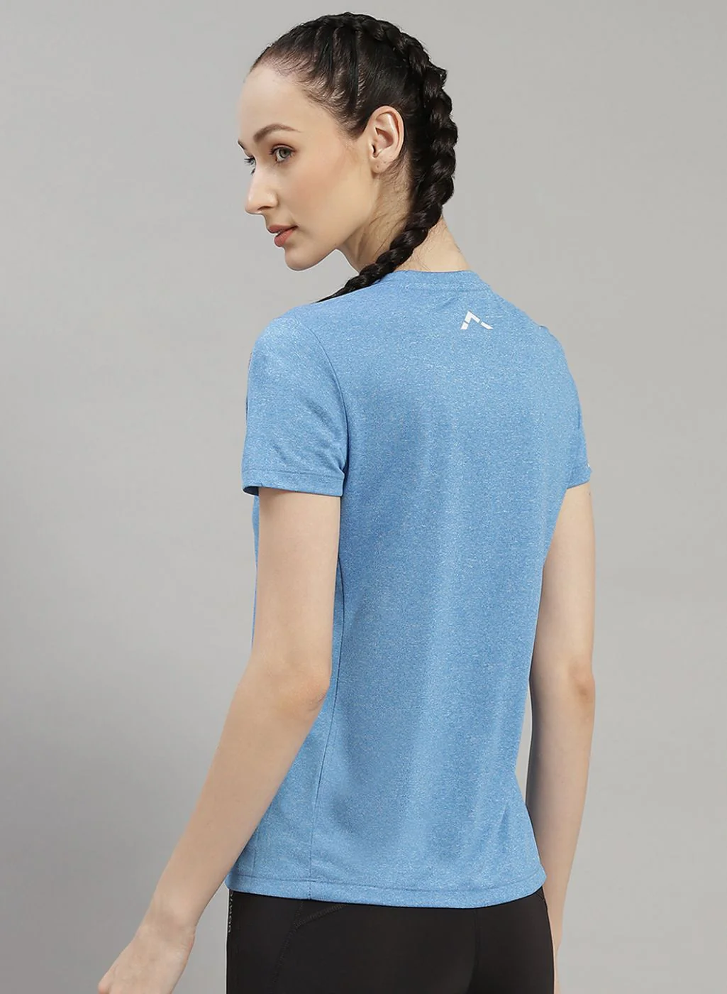 Rock.it Women Blue Solid Top - Image 4