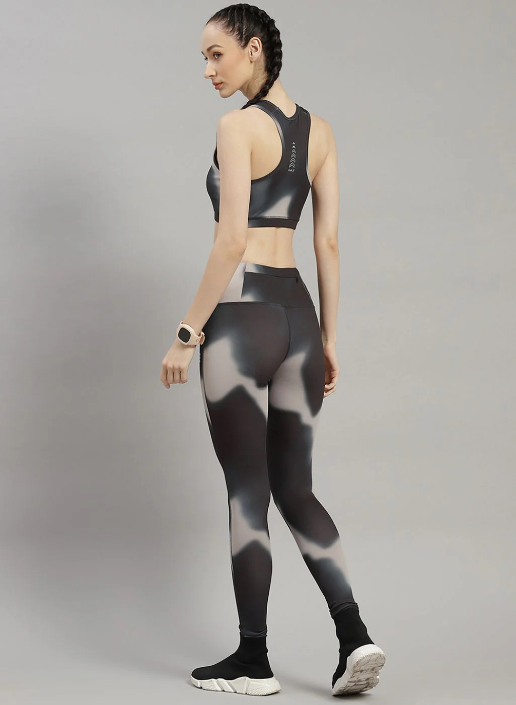 Rock.it Women Green Printed Sports Set - Image 4