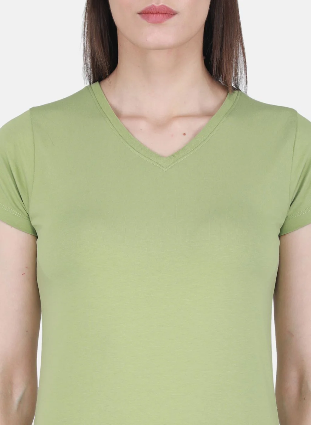Rock.it Women Green Solid Top - Image 5