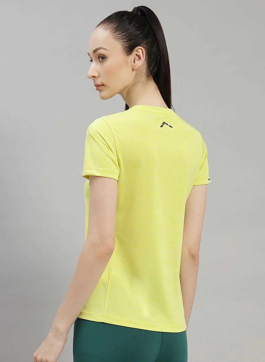 Rock.it Women Green Solid Top - Image 4