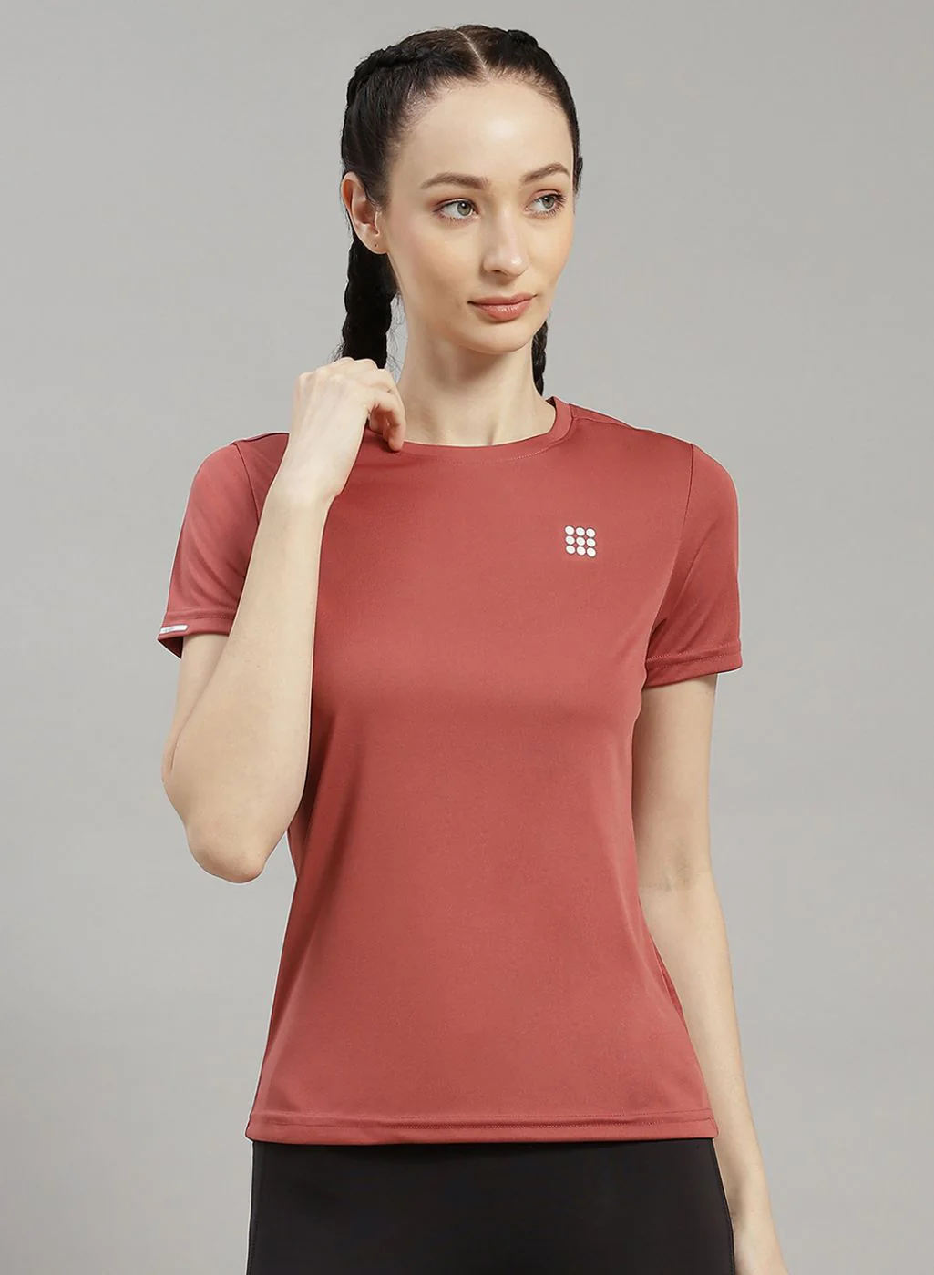 Rock.it Women Orange Solid Top - Image 3