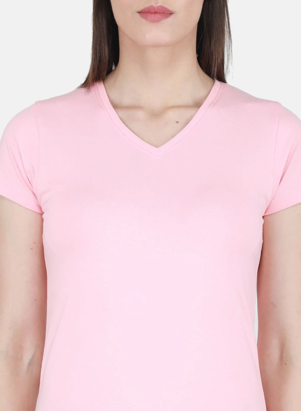 Rock.it Women Peach Solid Top - Image 5