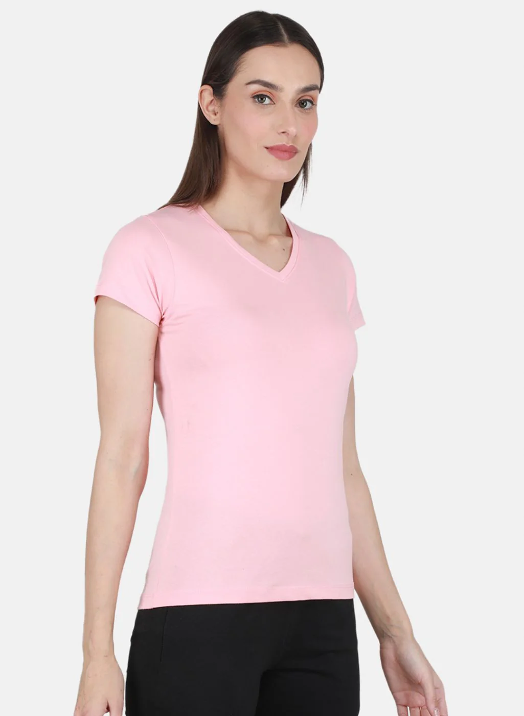 Rock.it Women Peach Solid Top - Image 6