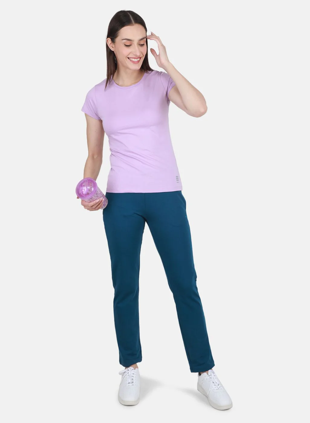 Rock.it Women Purple Solid Top - Image 4