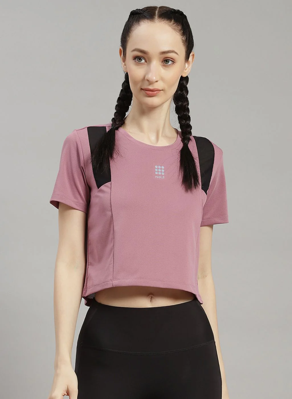 Rock.it Women Purple Solid Top
