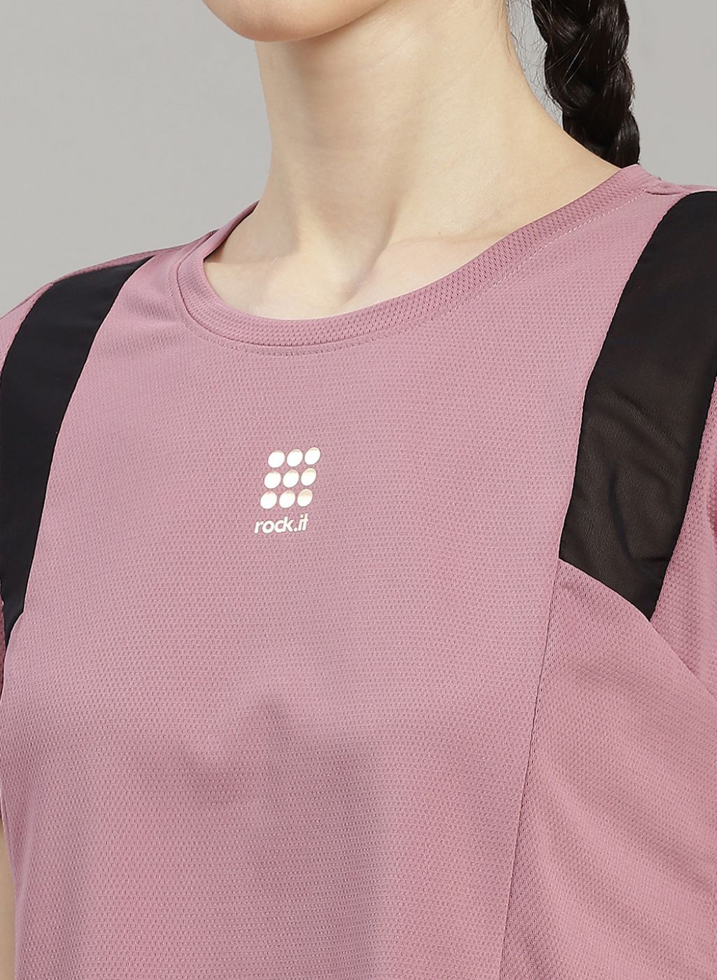 Rock.it Women Purple Solid Top - Image 6