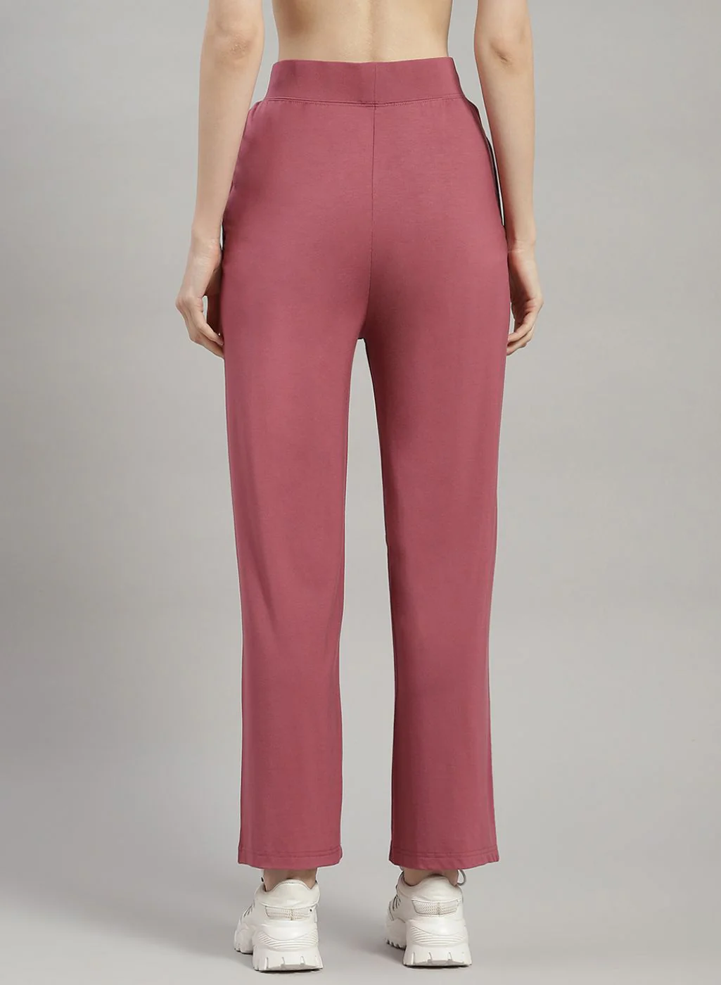 Rock.it Women Red Solid Trackpant - Image 4