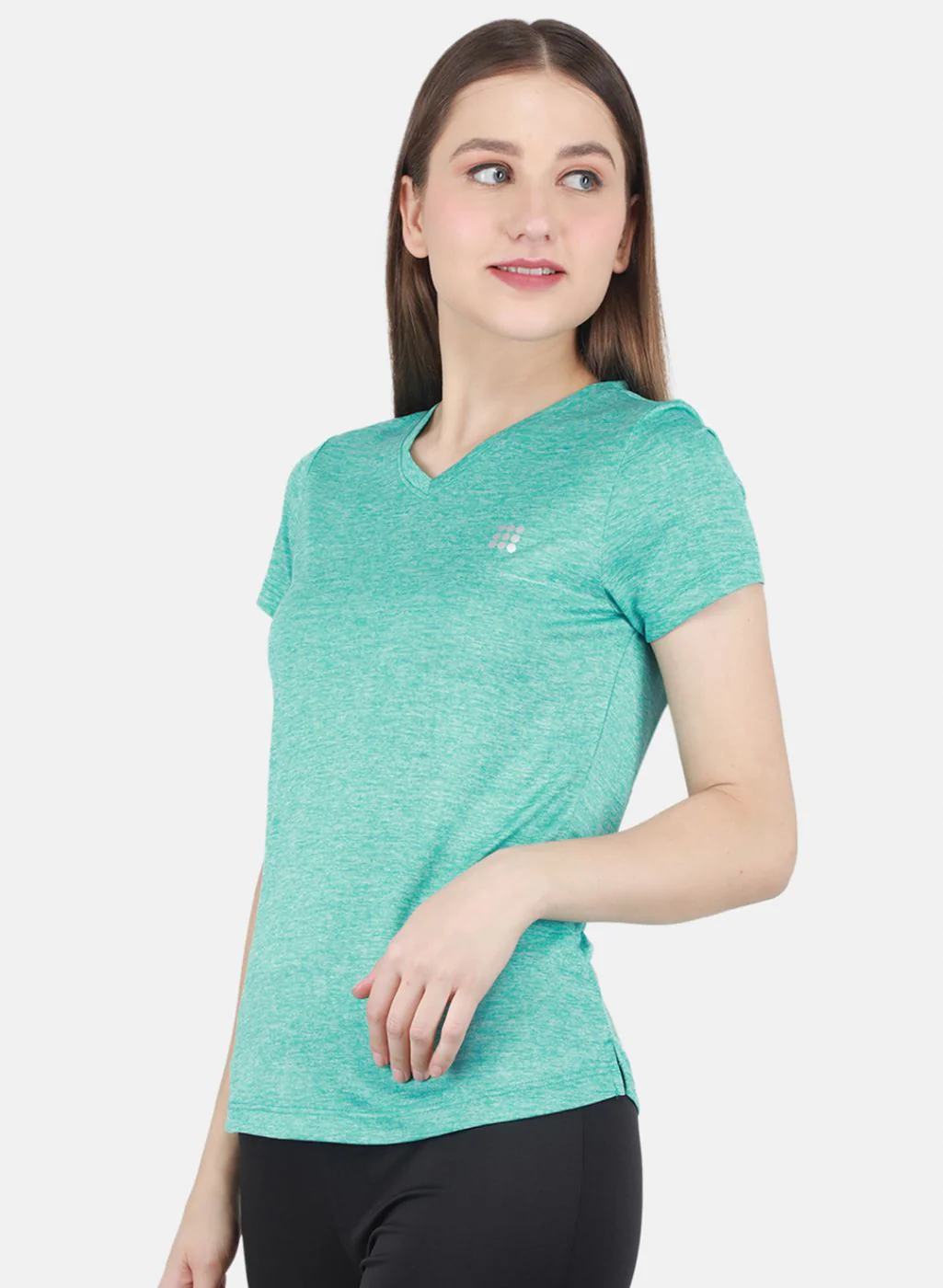 Rock.it Women Sea Green Solid Top - Image 3