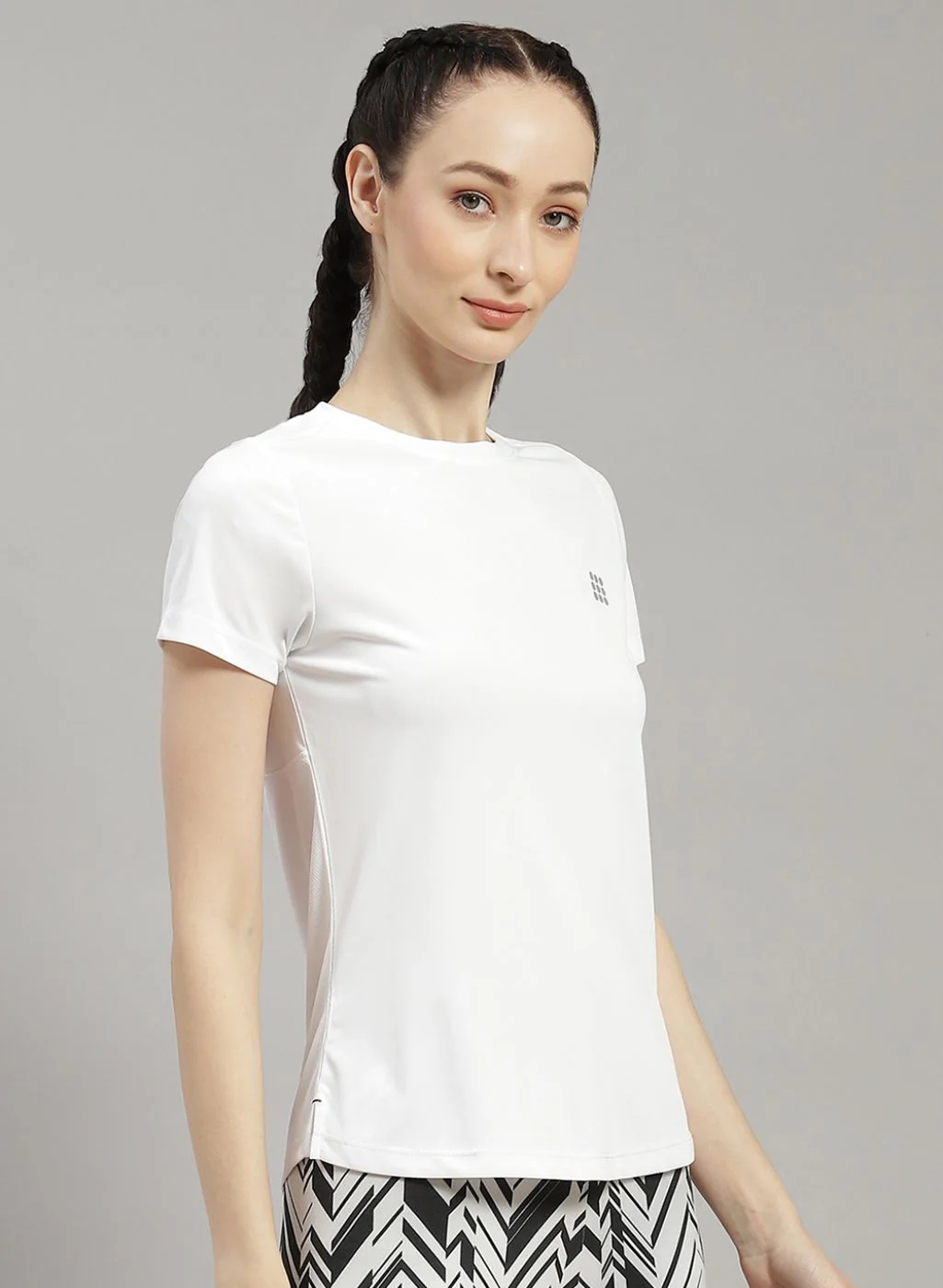 Rock.it Women White Solid Top - Image 3