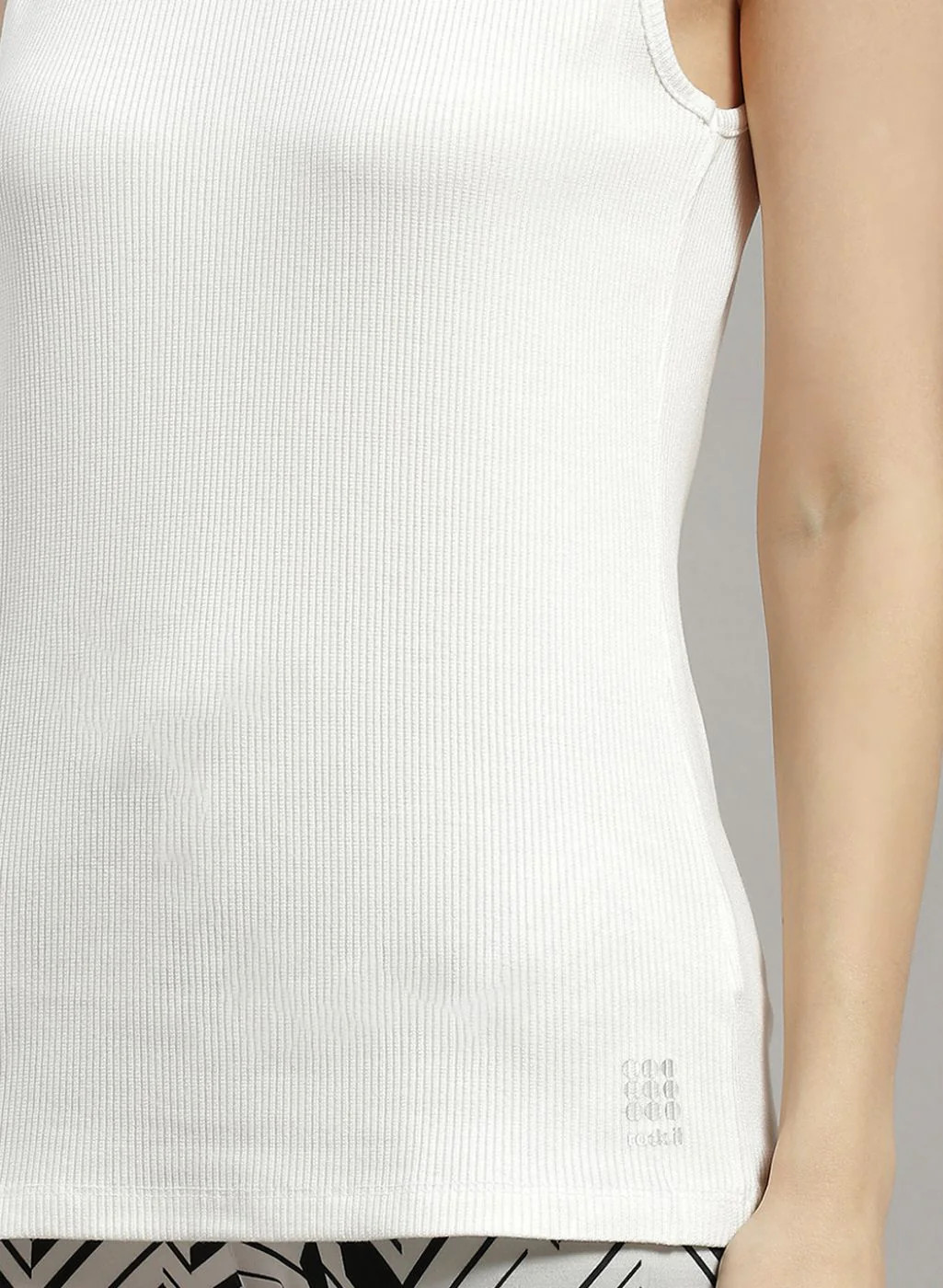 Rock.it Women White Solid Top - Image 6