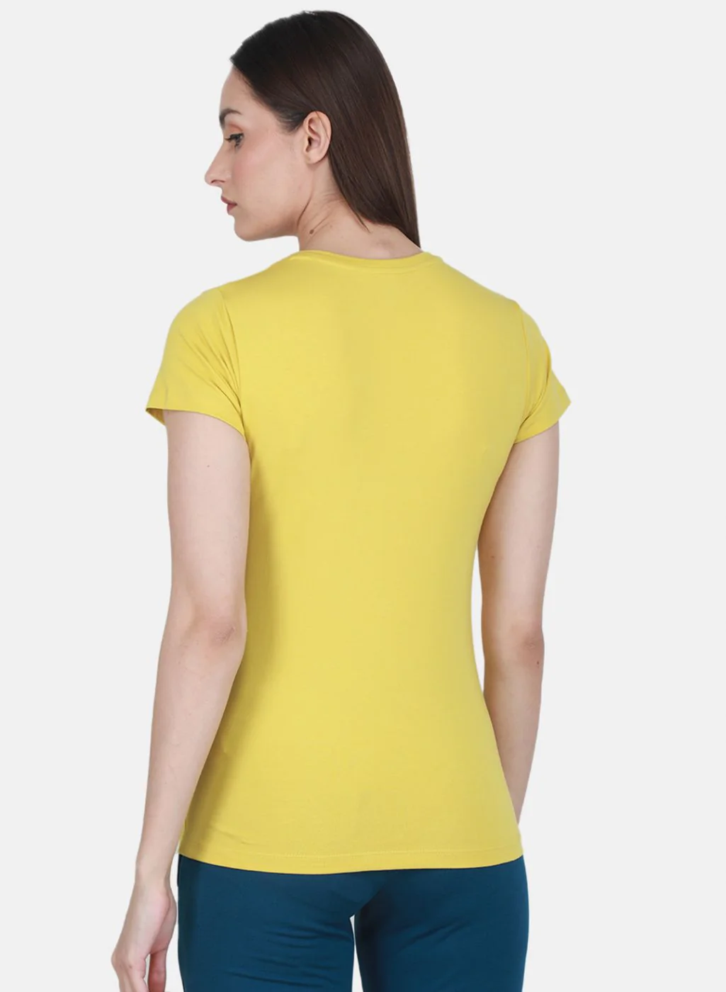 Rock.it Women Yellow Solid Top - Image 3