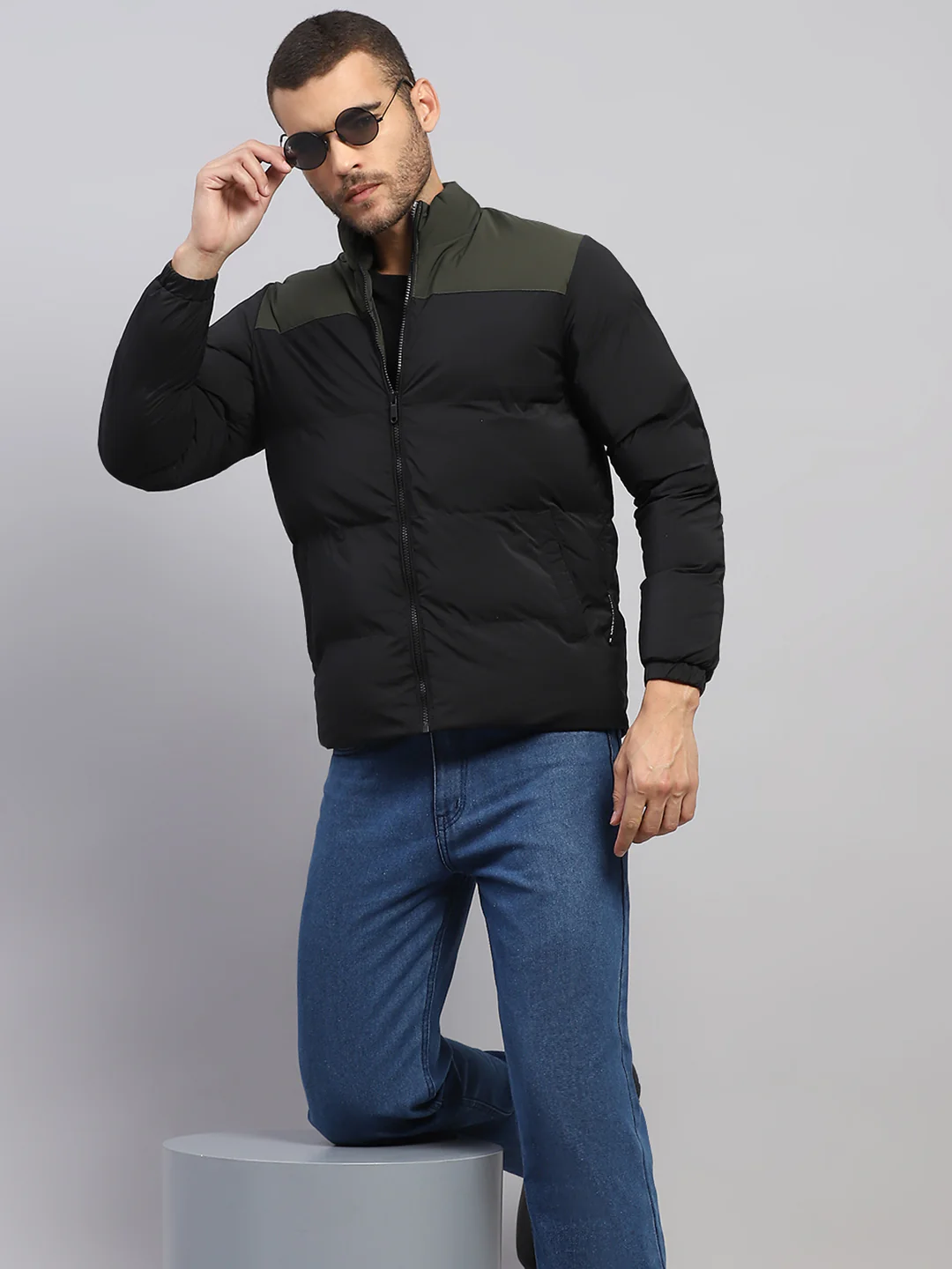 Rock.it Men Black Solid Hooded Full Sleeve Jacket - Image 6