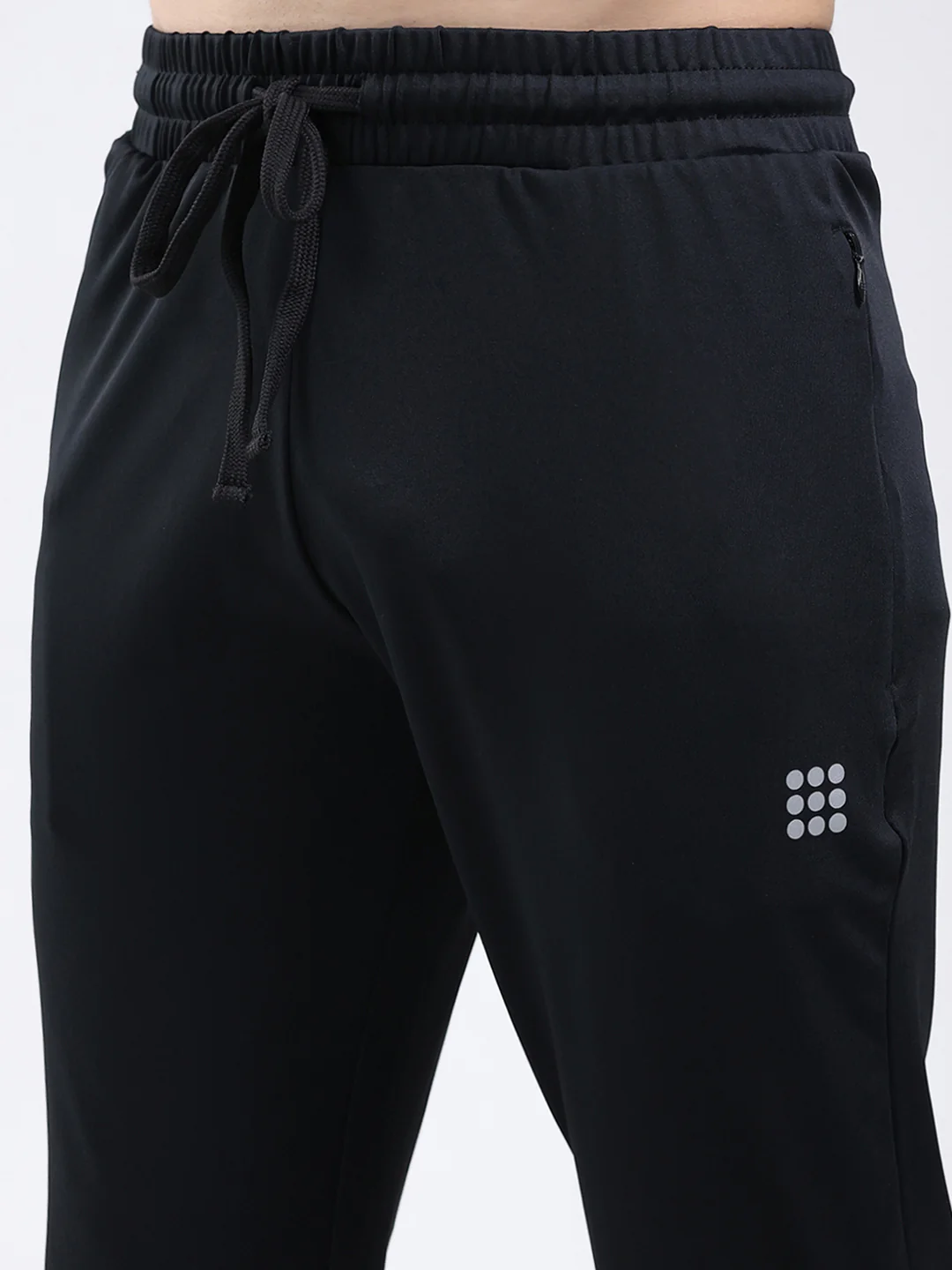Rock.it Men Black Solid Regular Fit Winter Lower - Image 6
