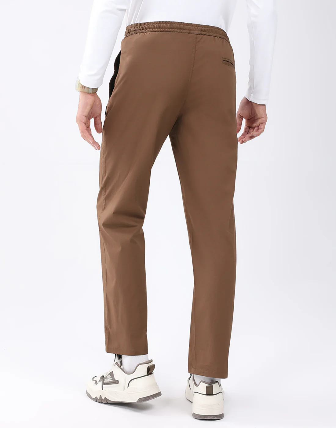 Rock.it Men Brown Solid Regular Fit Winter Lower - Image 4
