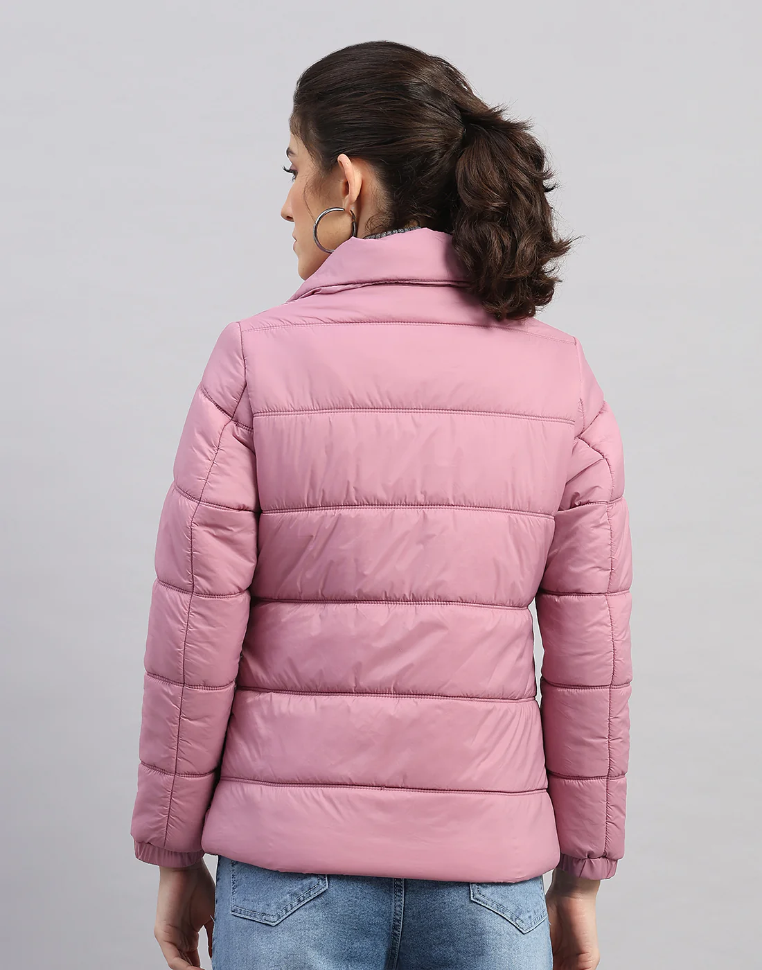 Rock.it Women Purple Solid Collar Full Sleeve Jacket - Image 4