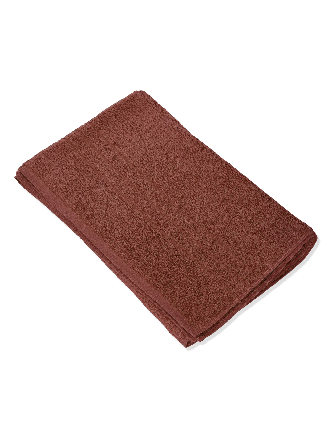 Rust Pure Cotton Solid 340 GSM Car Towel 1 Piece (Soho Collection) - Image 3