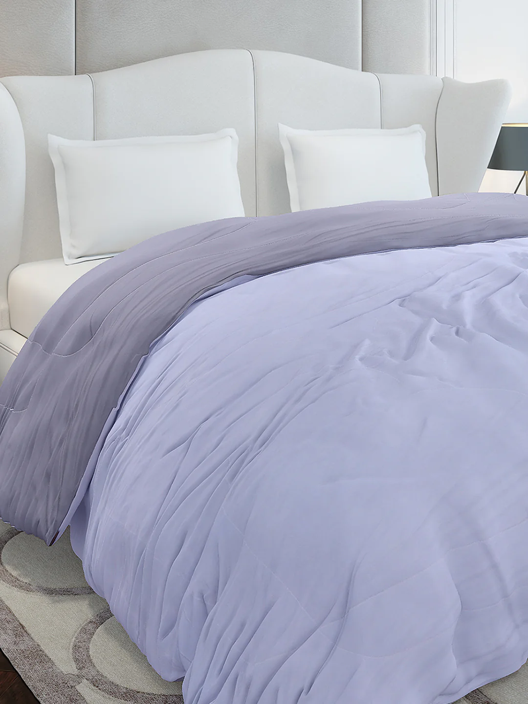 Solid Double Bed 110 GSM Comforter for AC Room - (Icefelgdb) - Image 6