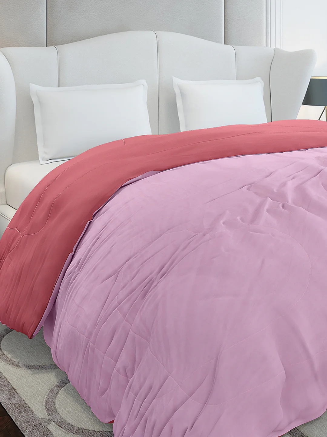 Solid Double Bed 110 GSM Comforter for AC Room - (Icefelgdb) - Image 6