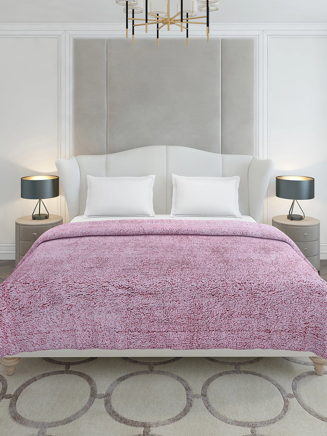 Solid Double Bed 300 GSM Blanket for AC Room - (Scotish) - Image 3