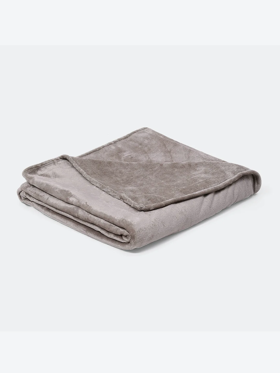 Solid Polyester Double Bed Blanket for AC Room - Image 5