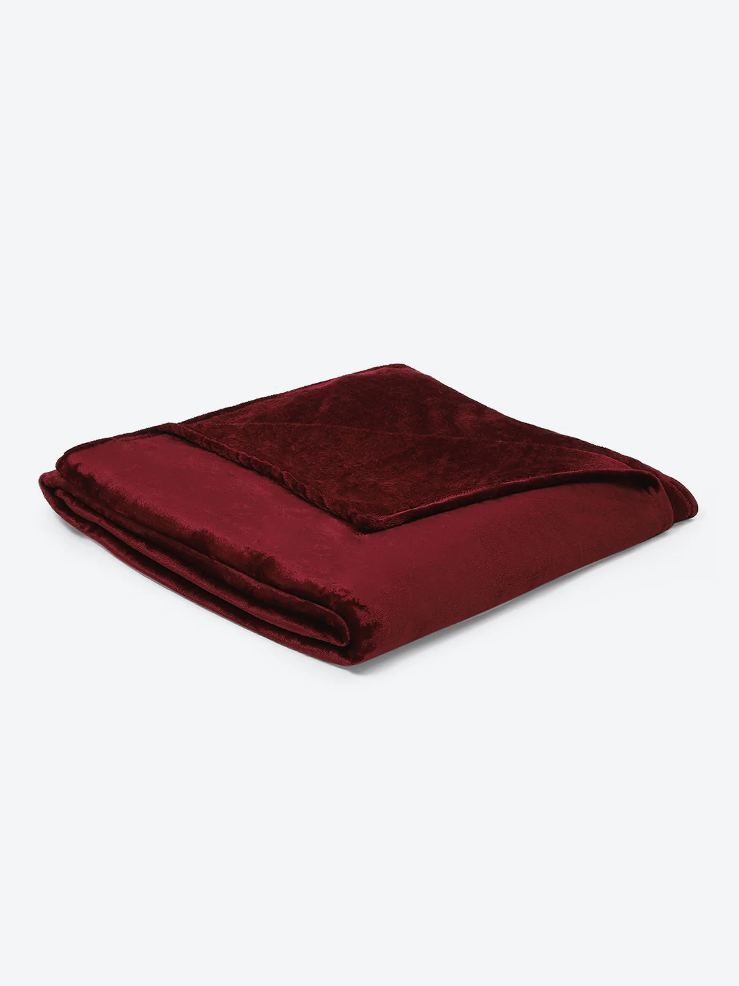 Solid Polyester Double Bed Blanket for AC Room - Image 5
