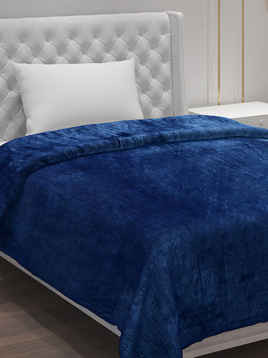 Solid Polyester Single Bed Blanket for AC Room - Image 4