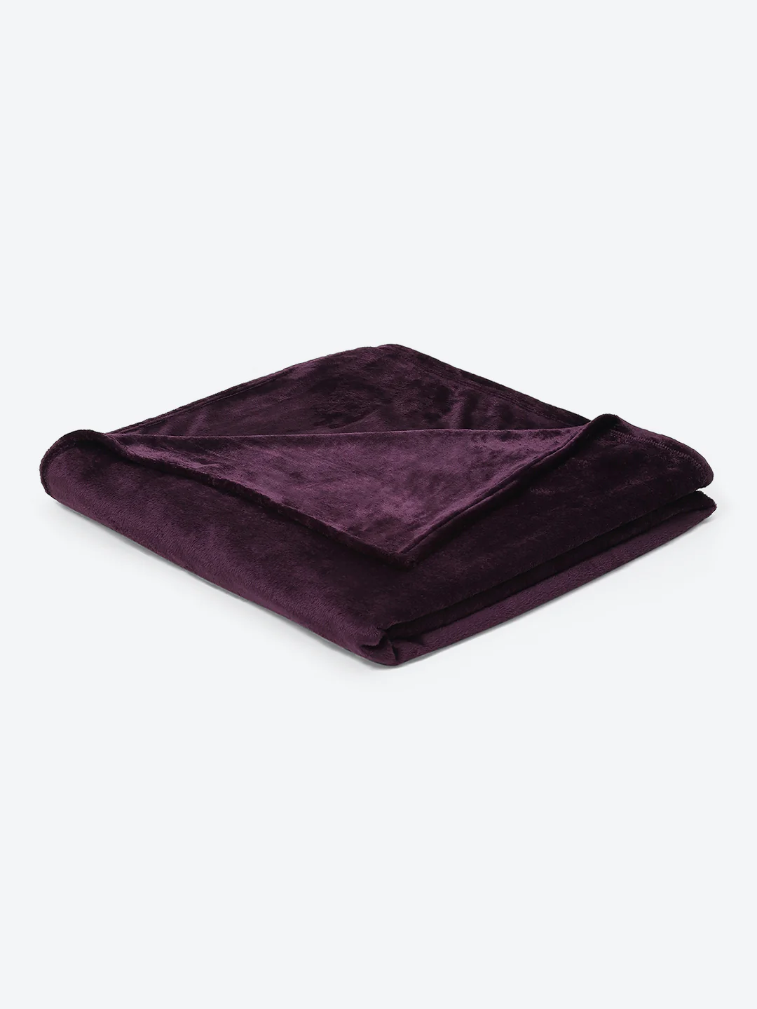 Solid Polyester Single Bed Blanket for AC Room - Image 5