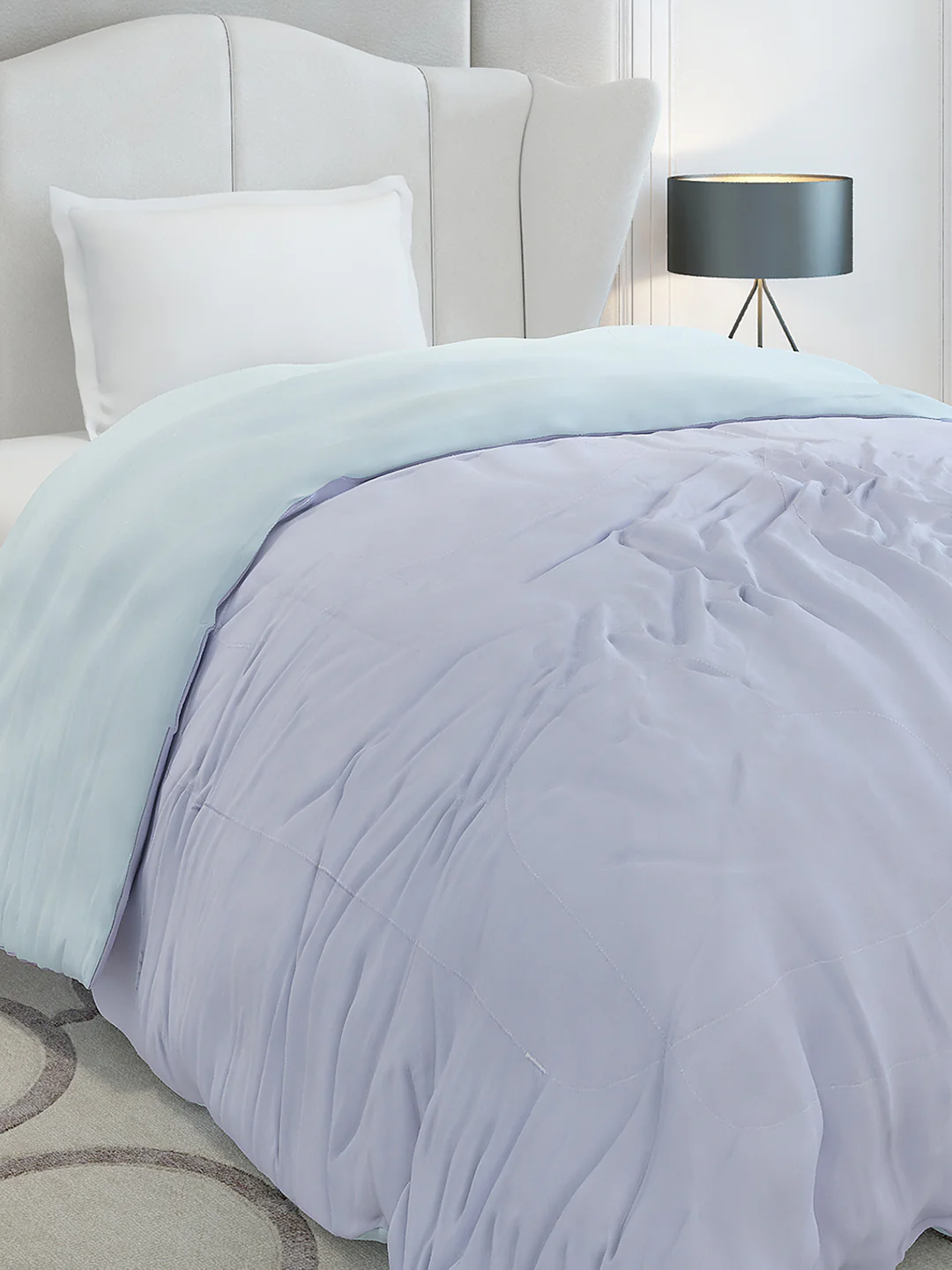 Solid Single Bed 110 GSM Comforter for AC Room - (Icefelgsb) - Image 6
