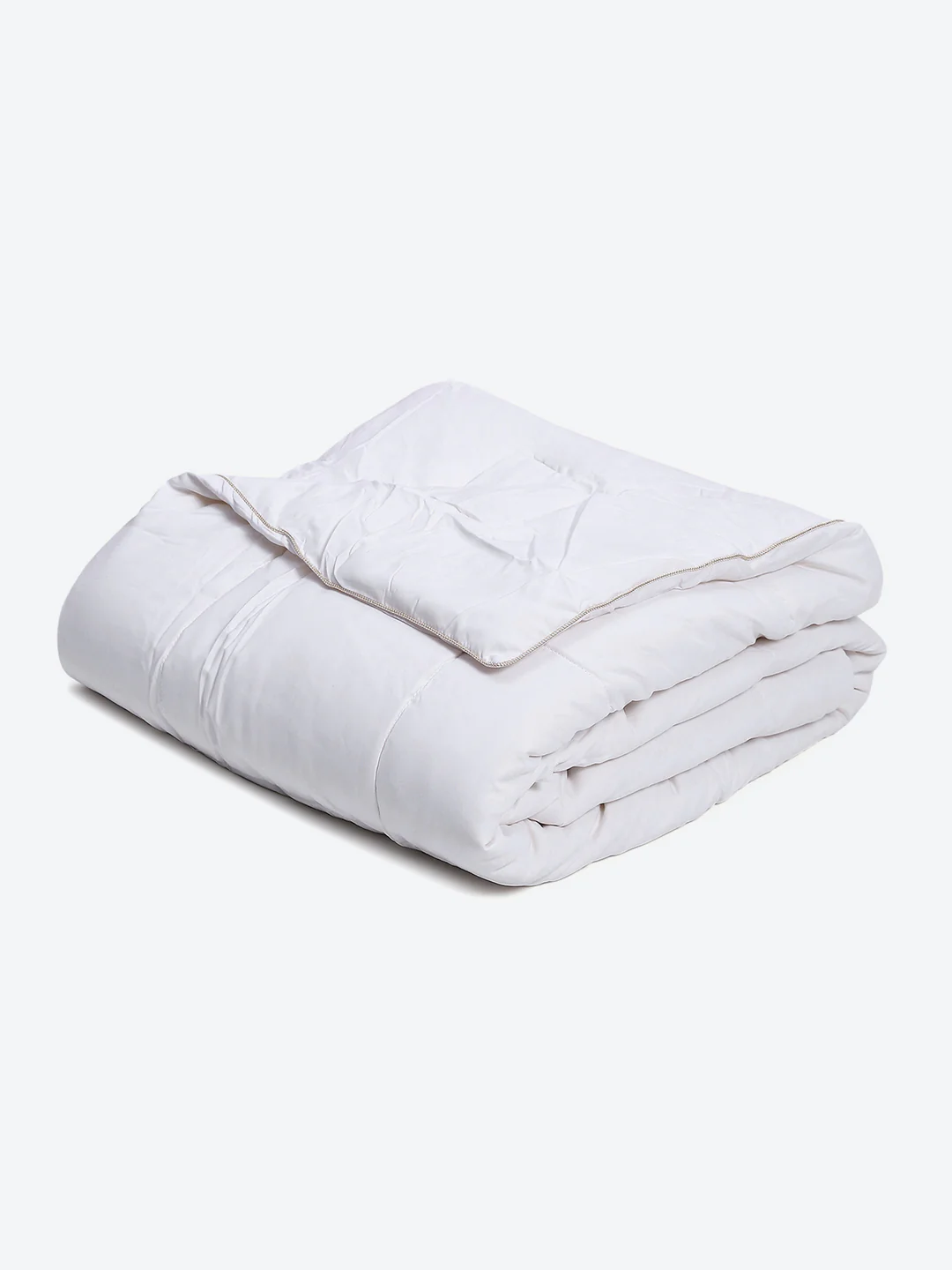 Solid Single Bed 233 GSM Comforter for AC Room (Soybean) - Image 7